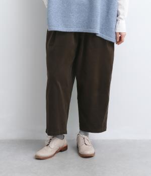 【10月9日発売予定】もっと選べるコーデュロイよくばりパンツ（チョコレート・F）