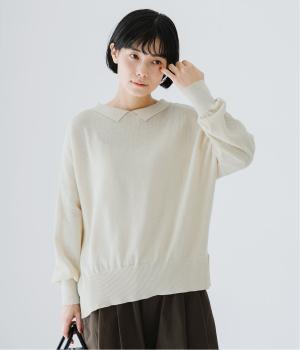 ごきげん2wayポロカーディガン(アイボリー-F)