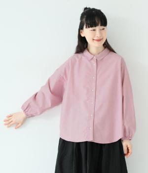 マシュマロ加工袖ゴムブラウス