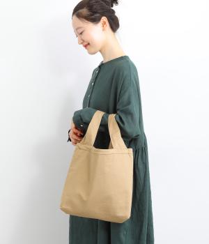 ステッチドビー　ミニバッグ(ベージュ-F)