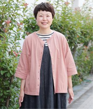 ラフィ天竺　2wayプルオーバー(ピンク-ONESIZE)