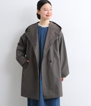 グログラン2wayフードコート(ダークグレー-F)