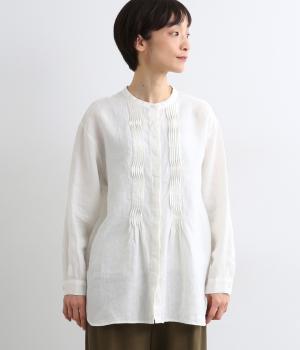 リネンピンタックチュニック