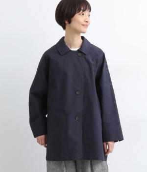 コットンオックスショートコート(ネイビー-F)