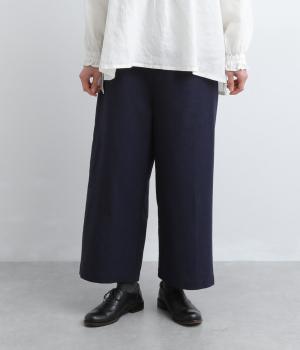 コットンオックスストレートパンツ