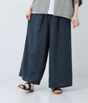 リネンワイドパンツ