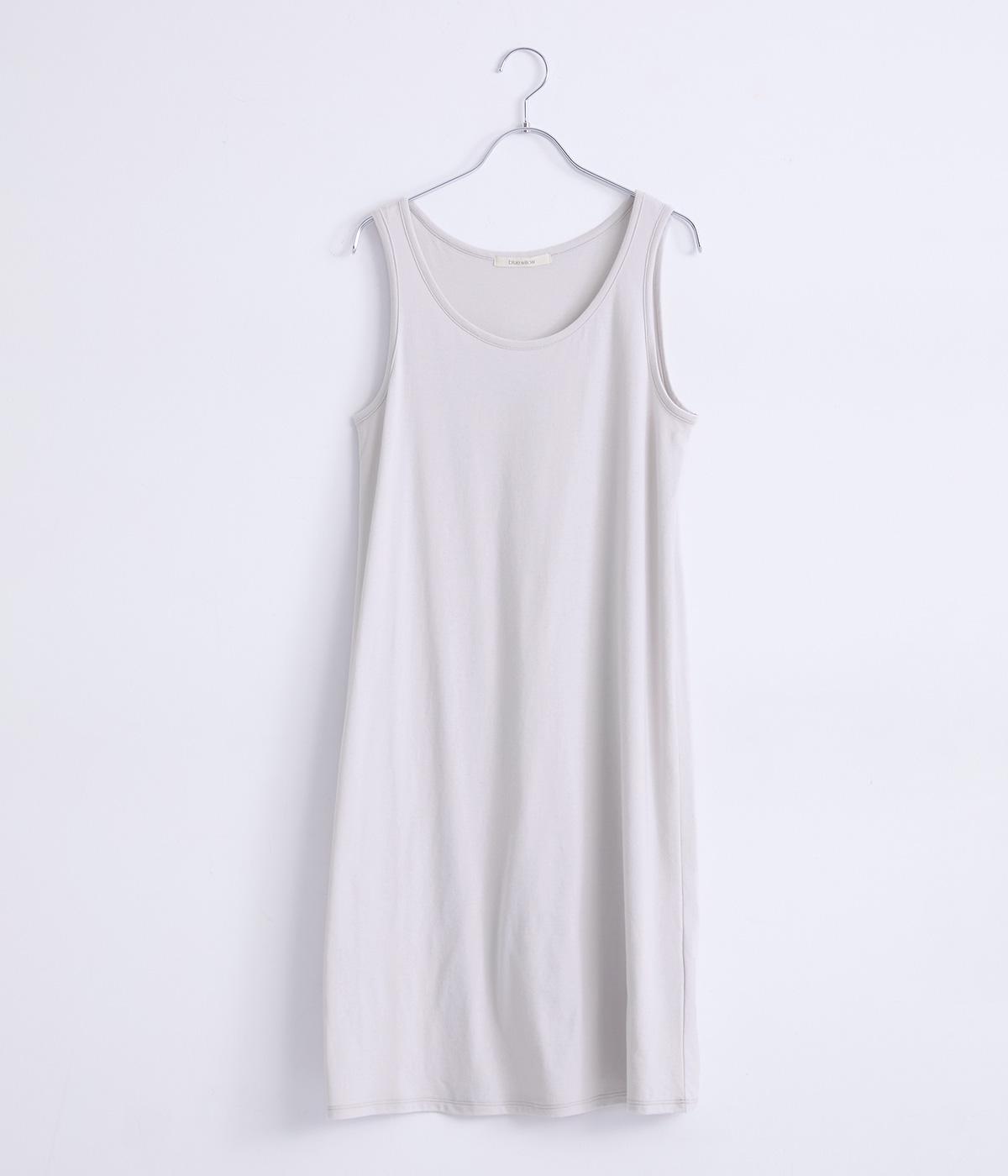 ソフト天竺　インナーワンピース(ライトグレー-F)