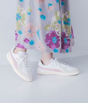 プーマ アーミートレーナー(WHITE-FEATHER GRAY-GRAP-235)