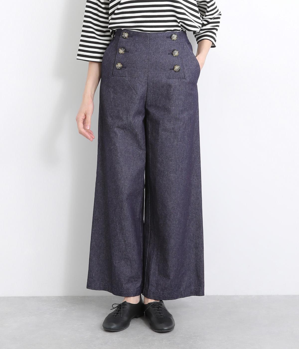 10オンスデニムマリンパンツ(インディゴ-36)