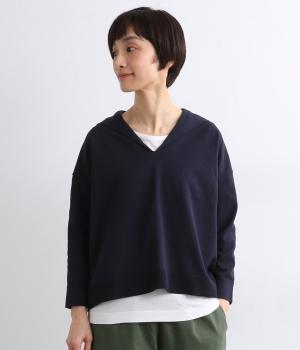 ハイゲーセーラーカラーニットプルオーバー(ネイビー-38)