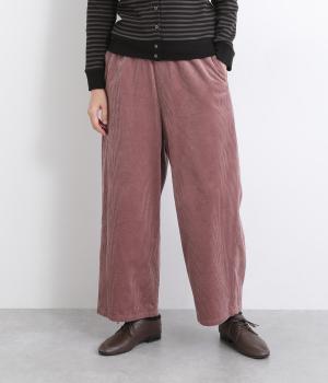 サッカーコール天パンツ(ピンク-F)