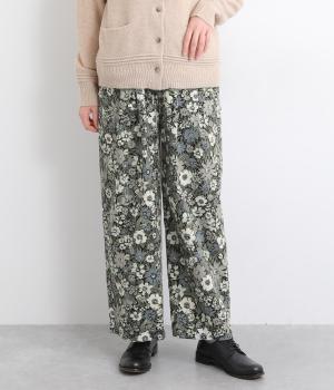 LIBERTY細コールパンツ(ブラック系-F)