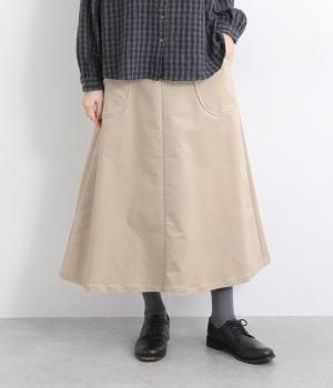ストレッチコーデュロイスカート(キナリ-F)