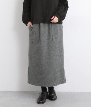 圧縮ブークレスカート(チャコール-F)