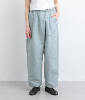 コットンリネンダンガリーパンツ(サックス-38)