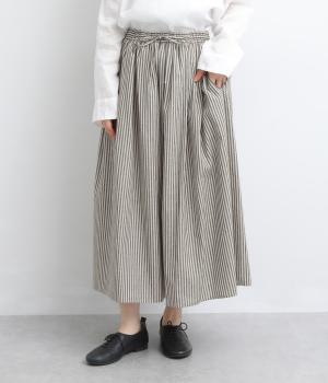 ヘンプリーストライプスカート