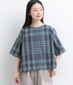 タイプライタービッグチェックプルオーバー