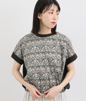 コンパクトクールローレル天竺　LIBERTY切替プルオーバー(グレー-38)