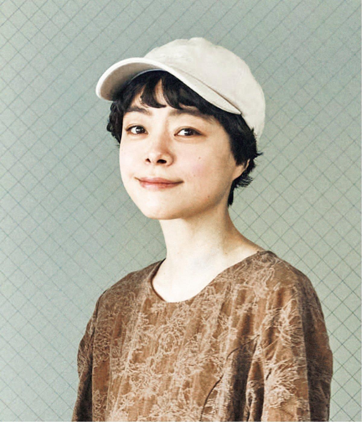 【リンネル掲載】ウォッシュツイルロゴキャップ(アイボリー-F)