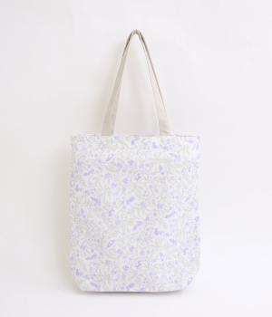 【リンネル掲載】Forest FriendsA4トート(ラベンダー-F)