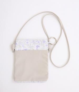 【リンネル掲載】Forest Friendsサコッシュ(ラベンダー-F)