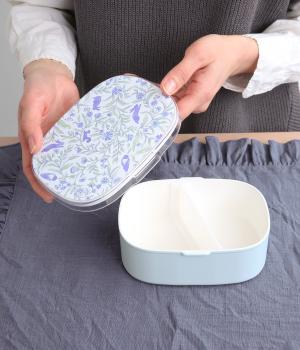 Forest Friends ランチボックス(ブルー-F)