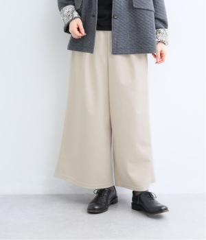 【リンネル掲載】タックワイドパンツ（アイボリー・F）
