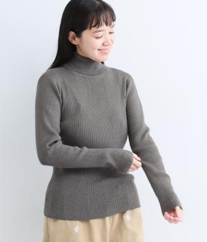 【リンネル掲載】もちもちリブタートルプルオーバー