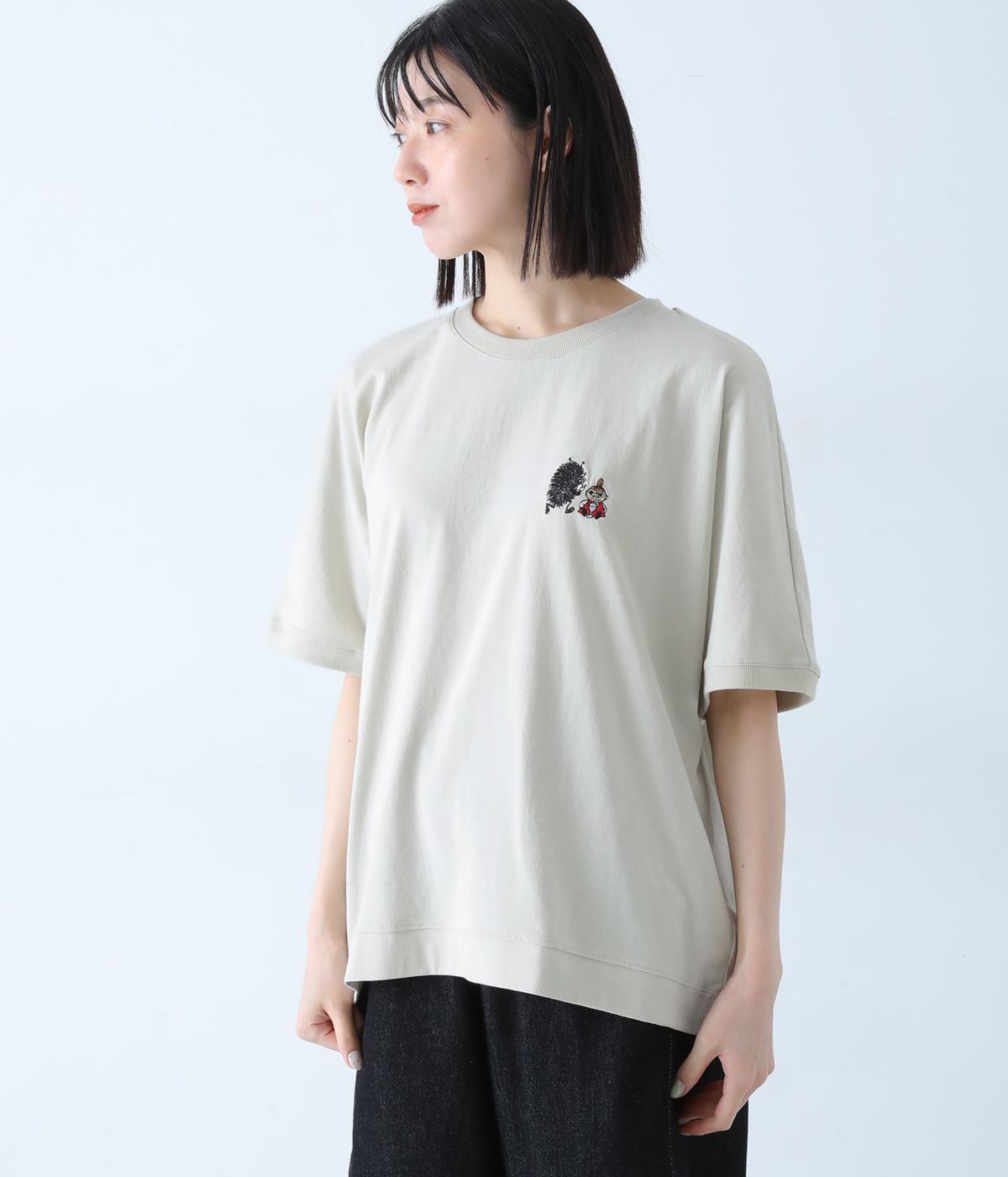 MOOMINアソート刺繍プルオーバー(ライトグレー-F)