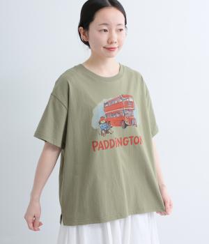パディントンプリントTee(カーキ-F)