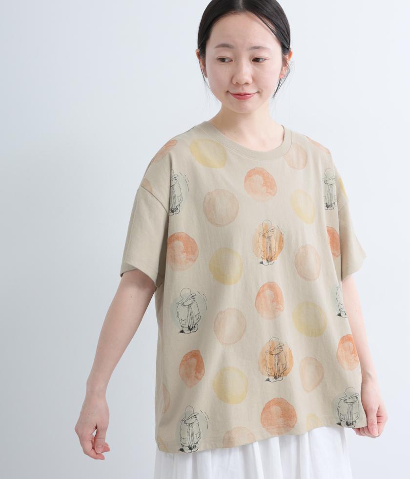 パディントンプ水彩ドットTee