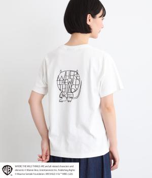 WHERE THE WILD THINGS ARE MOVIE プリントTシャツ(ホワイト-M)