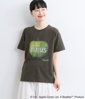 THE BEATLES　半袖TEE(スミクロ-M)