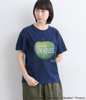 THE BEATLES　半袖TEE(インディゴネイビー-M)