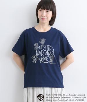 WHERE THE WILD THINGS ARE　半袖TEE(インディゴネイビー-M)