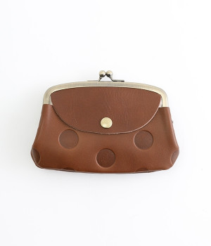 キャンディ　ルーフ親子ガマグチ(ダークブラウン-ONESIZE)