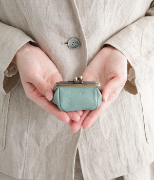 フカフカ　おじゃみガマグチ(サックス-ONESIZE)