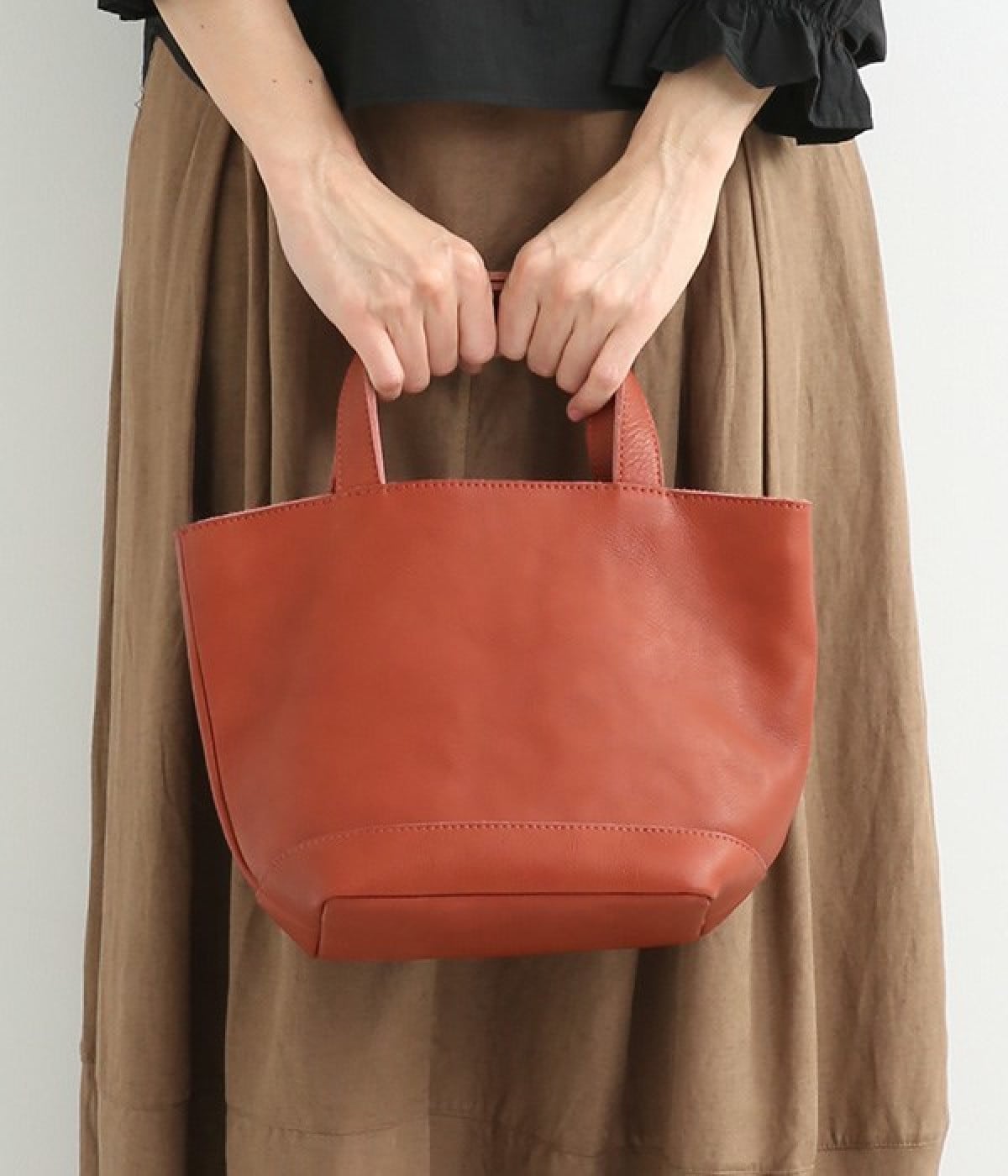 itsu mono バッグ　S(レッド-ONESIZE)