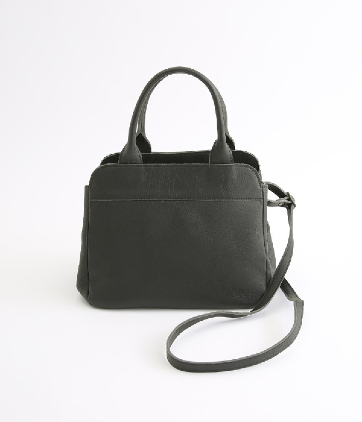 ボーラーがま口ショルダーバッグ(クロ-ONESIZE)