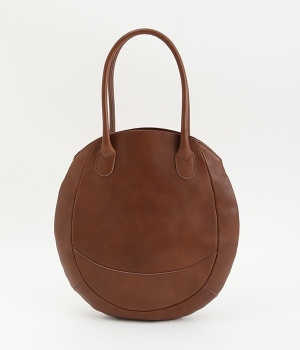 しずく　バッグ(ダークブラウン-ONESIZE)