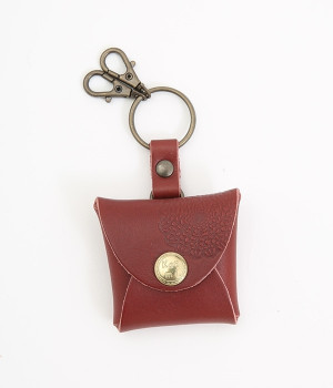 コトリレース　レターキーリング(レッド-ONESIZE)