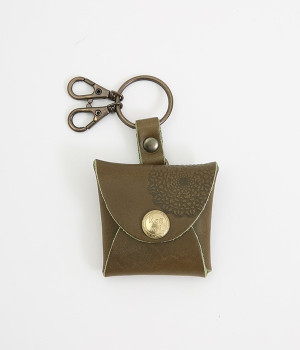 コトリレース　レターキーリング(グリーン-ONESIZE)