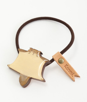 クリアウッド　マニアルヘアゴム(モモンガ-ONESIZE)