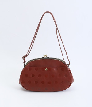 キャンディ がま口ショルダーバッグ(チェリーレッド-ONESIZE)