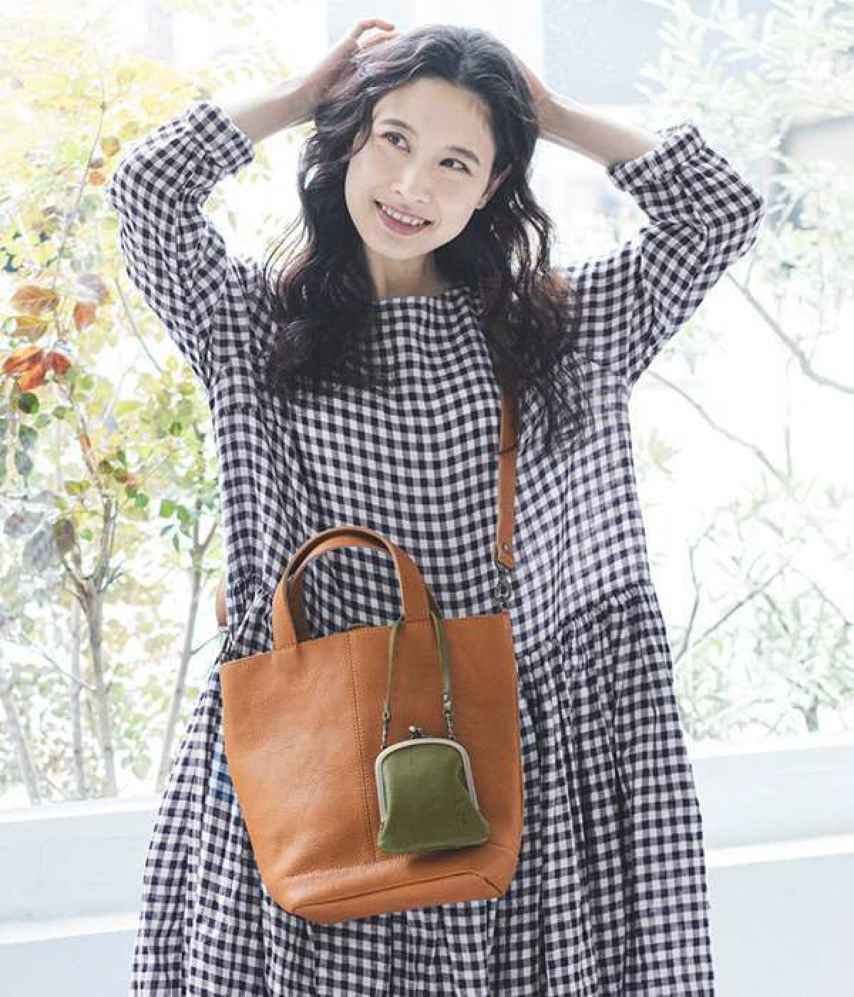 itsu mono 2WAYバッグ(キャラメル-ONESIZE)