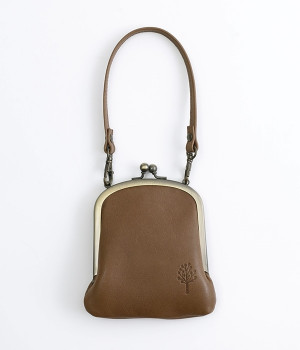 ドロップツリー プチトートがま口パスケース(グレー-ONESIZE)