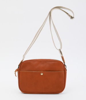 All story　スクエアショルダーバッグ(レンガ-ONESIZE)