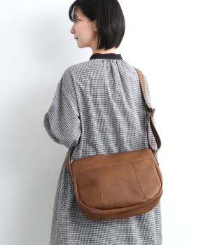 All story pote　ショルダーバッグ(ダークブラウン-ONESIZE)