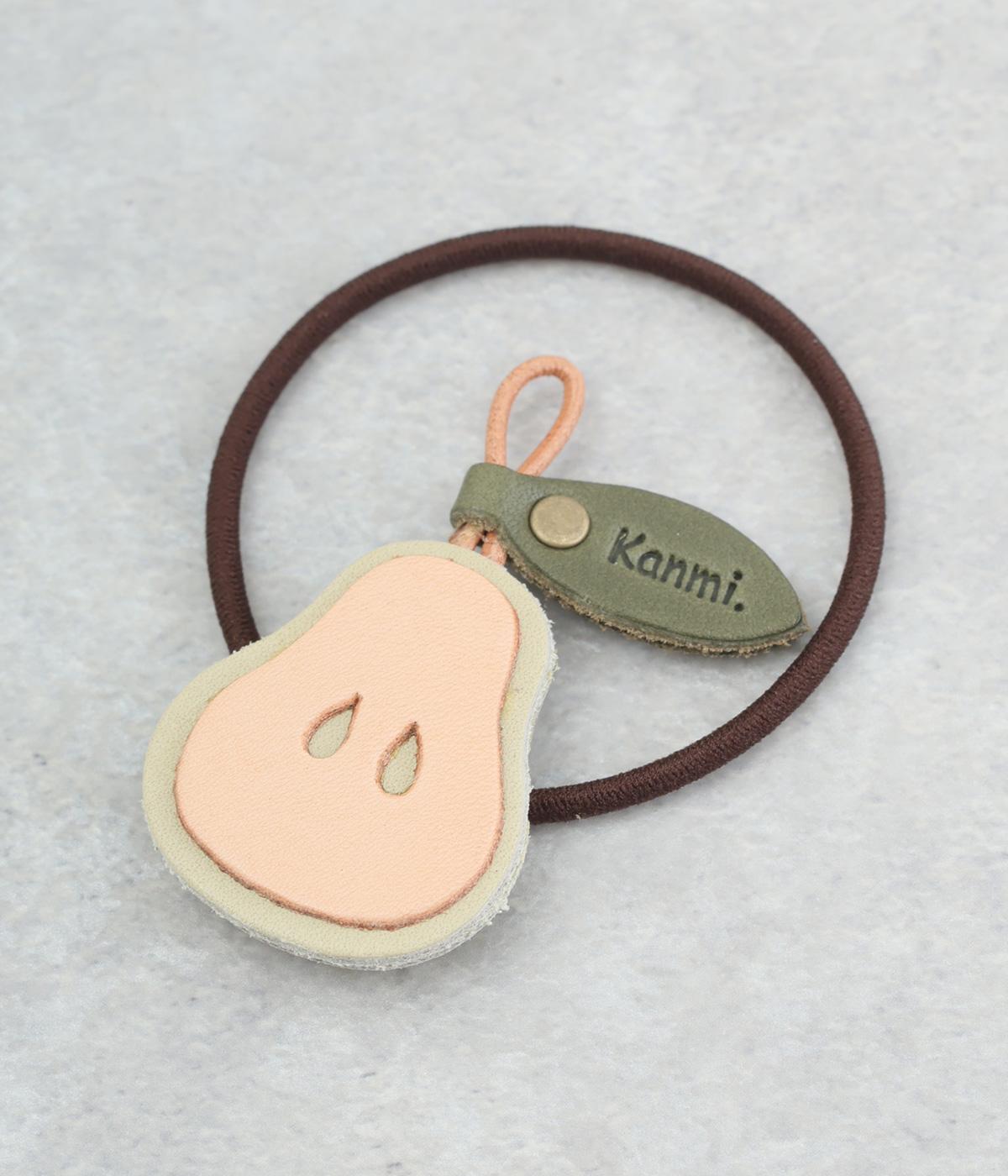 森の果実　ヘアゴム(洋ナシ-F)