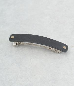 むぎ　バレッタ(クロ-F)